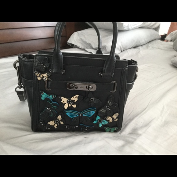 coach butterfly purse